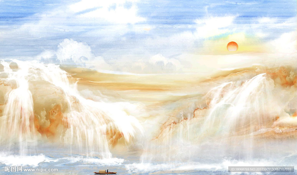 超清山水大理石石纹素材图库