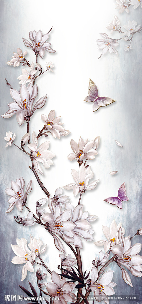 玉兰花玄关