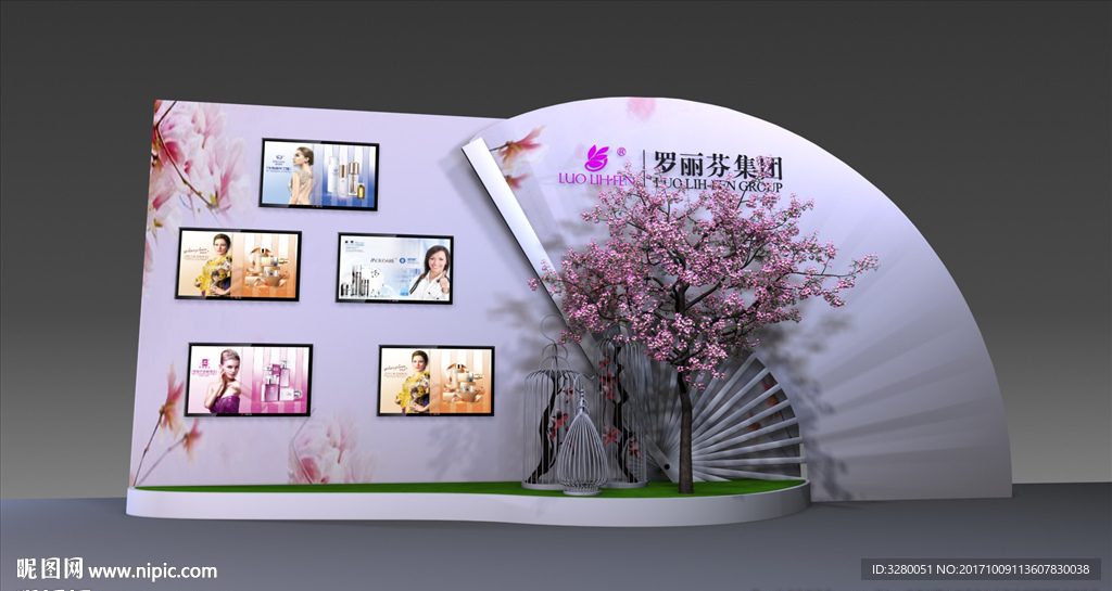 产品展示美陈设计模型
