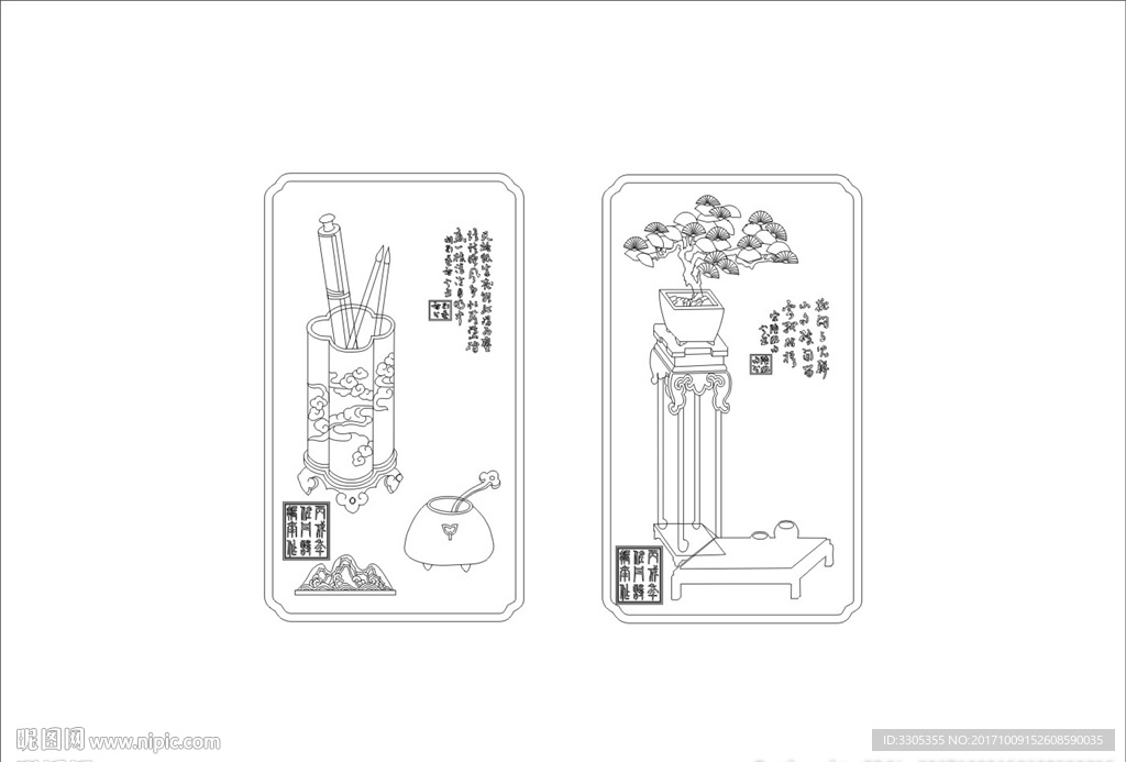 家具花纹