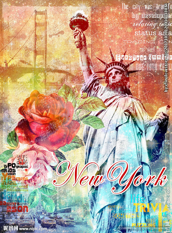 欧美风格装饰画