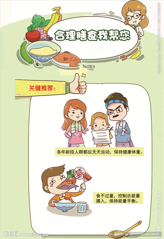 平衡膳食海报10