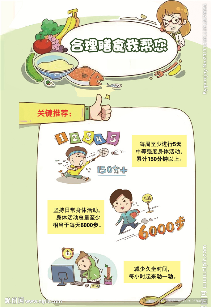 平衡膳食海报11