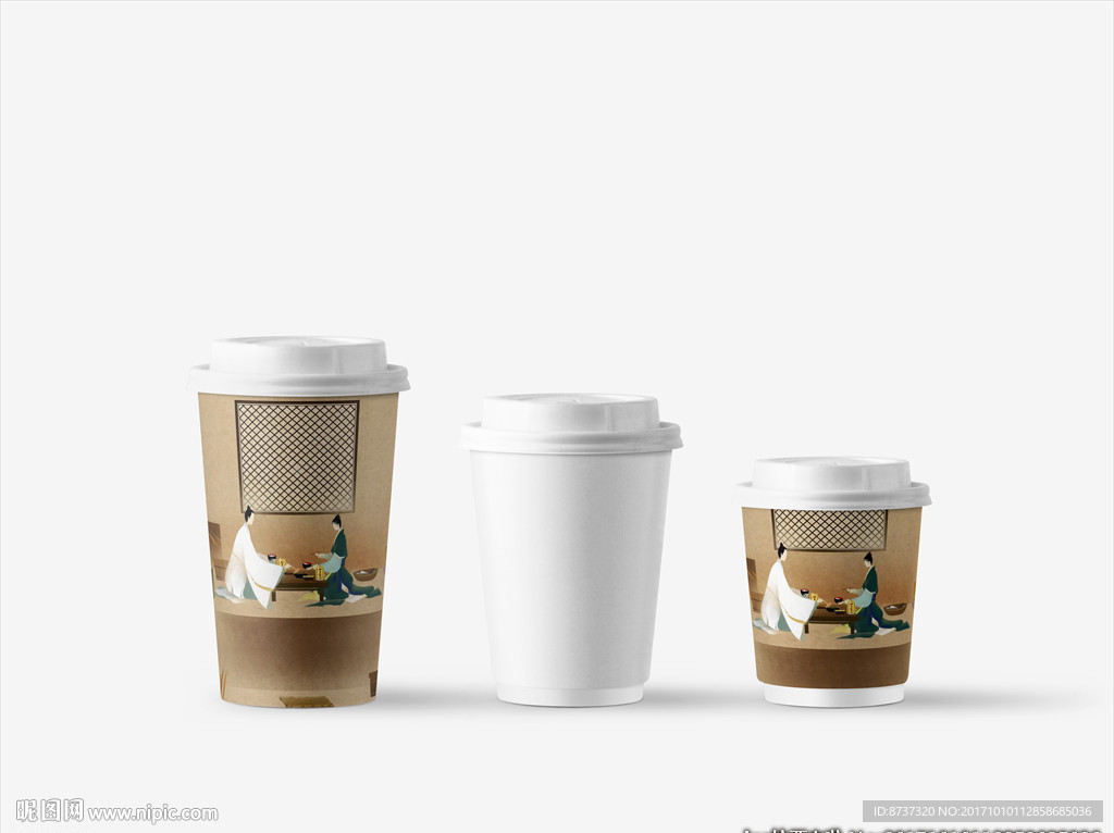 实用办公咖啡杯样机