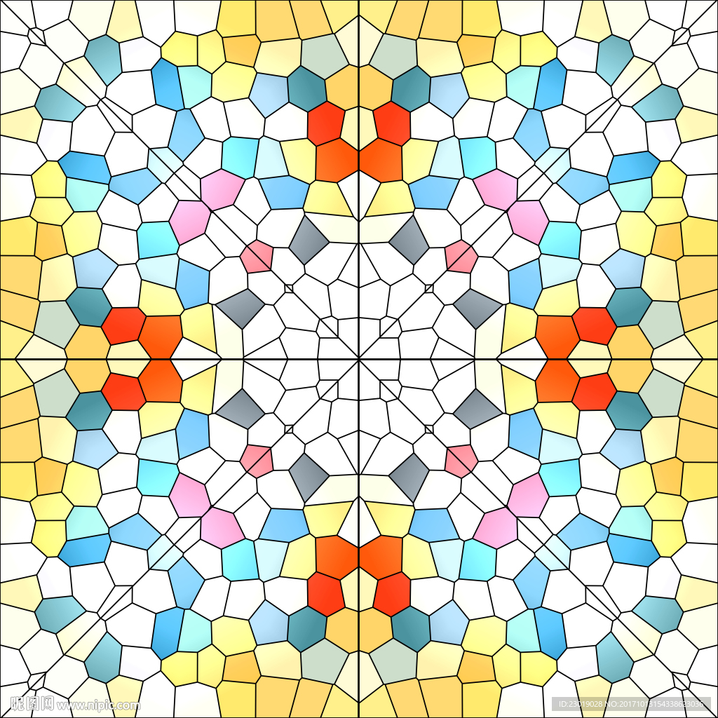 彩色玻璃