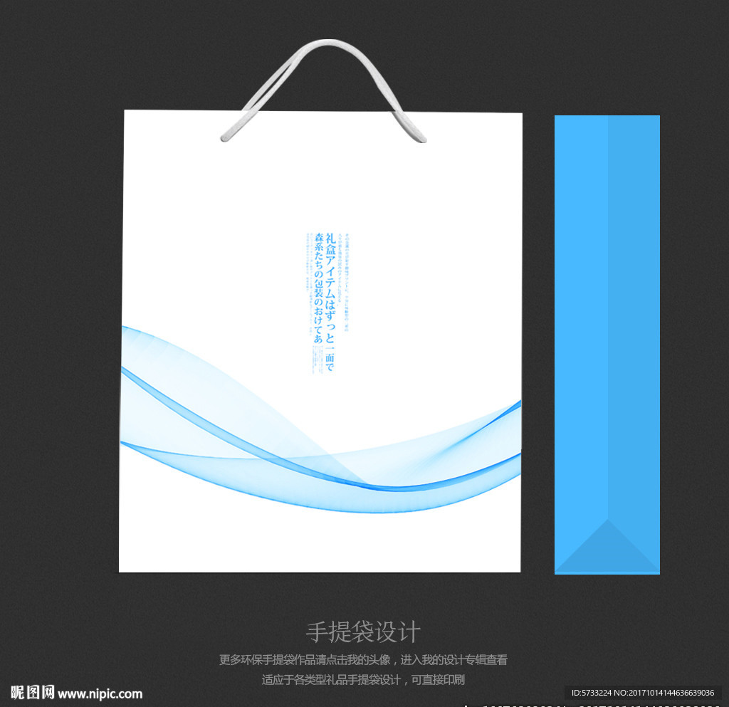 高档礼品艺术手提袋包装设计