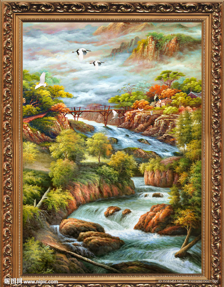 油画风景