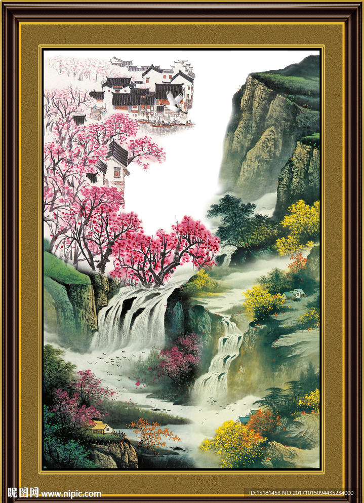 山水国画