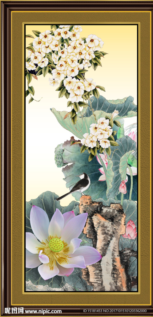 荷花图