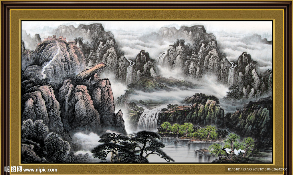 水墨国画