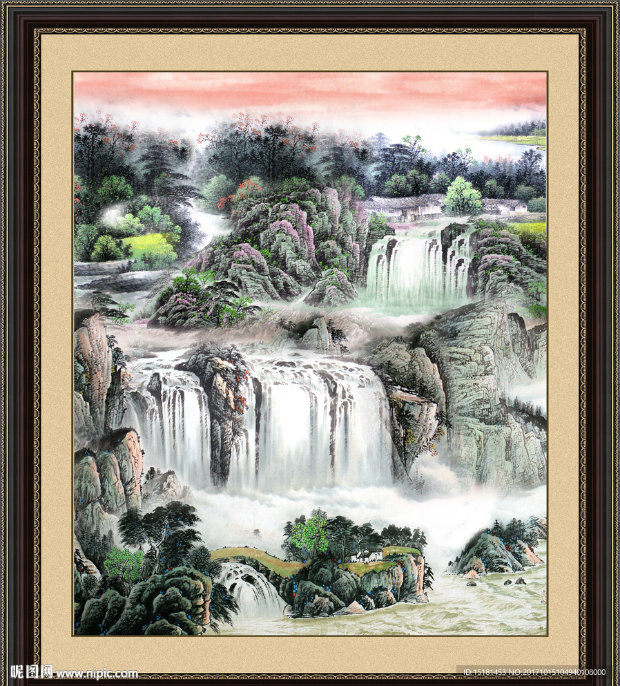 山水国画