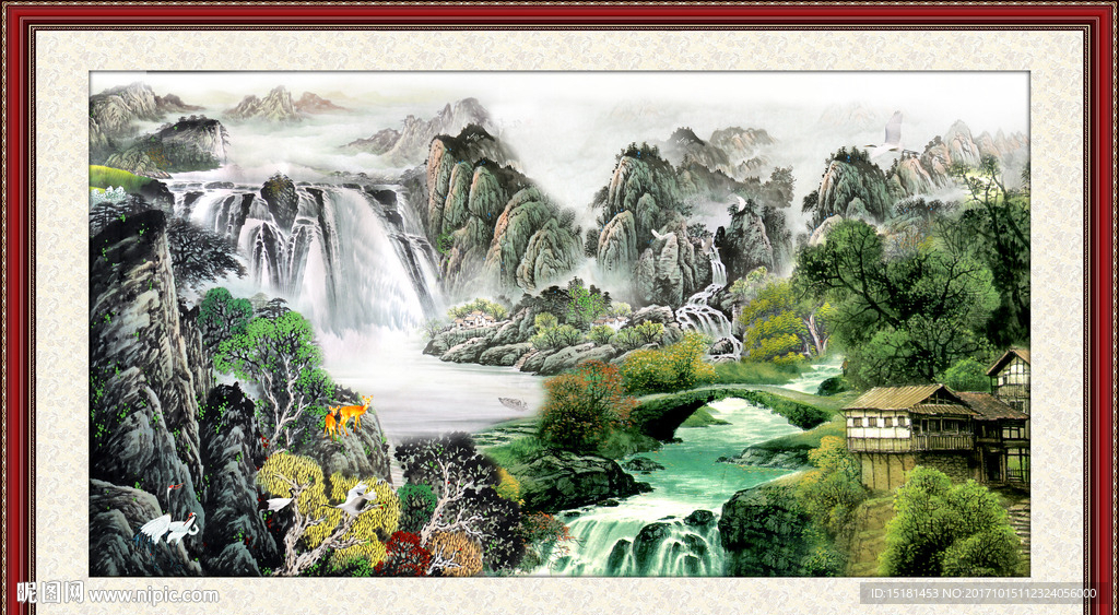 国画山水