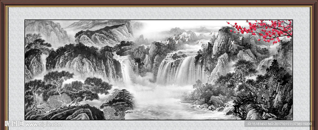 山水国画