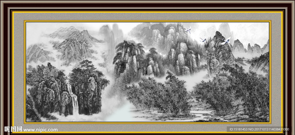 水墨国画