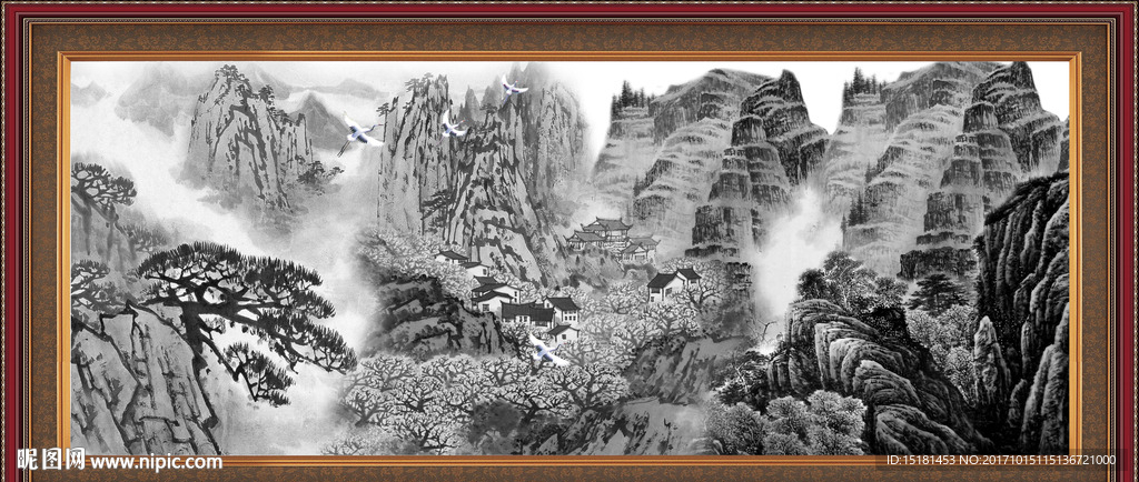 水墨国画