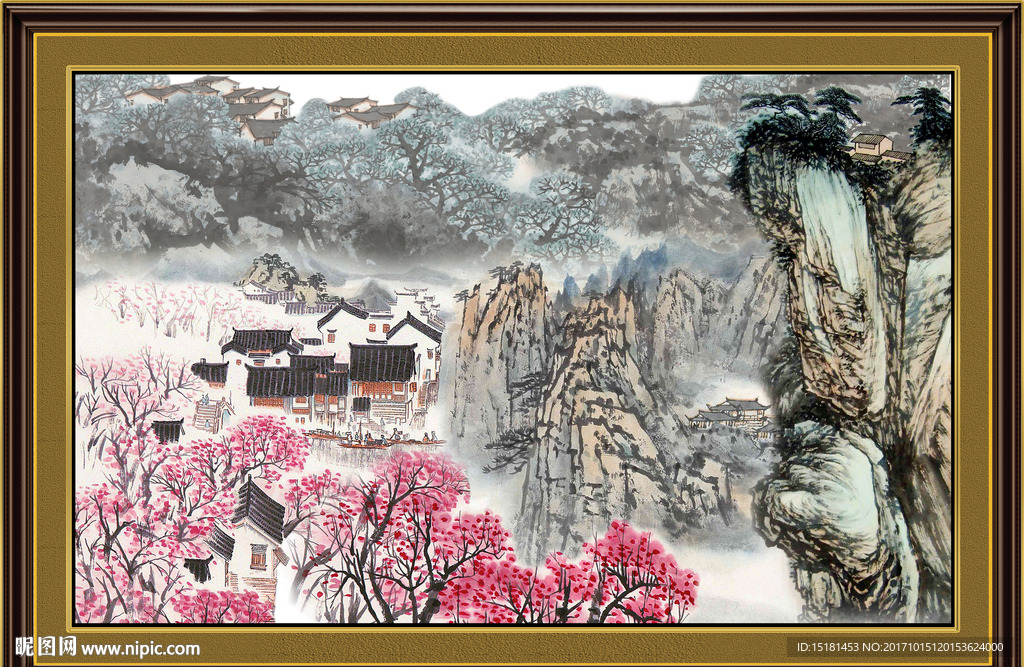 国画山水
