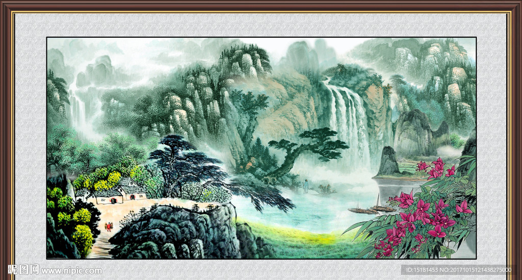 国画山水