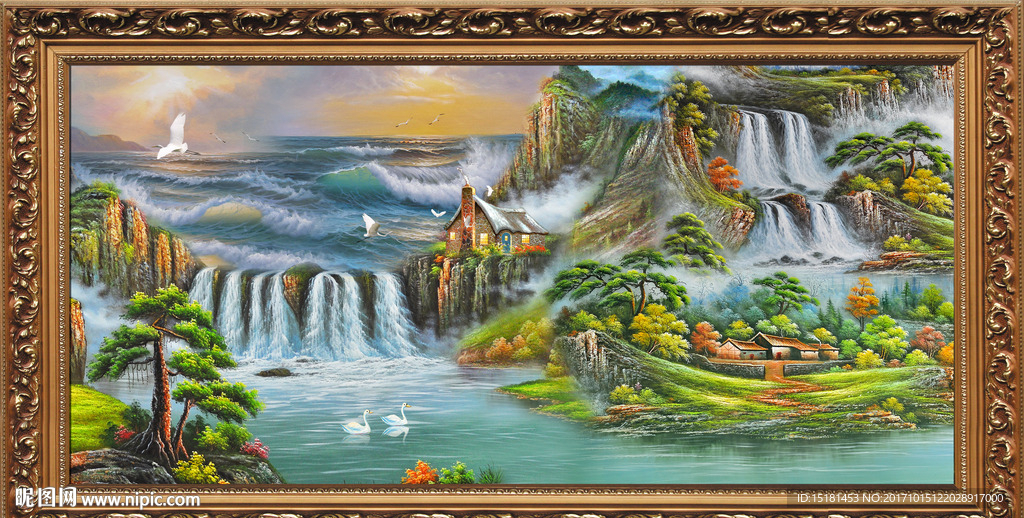 风景油画
