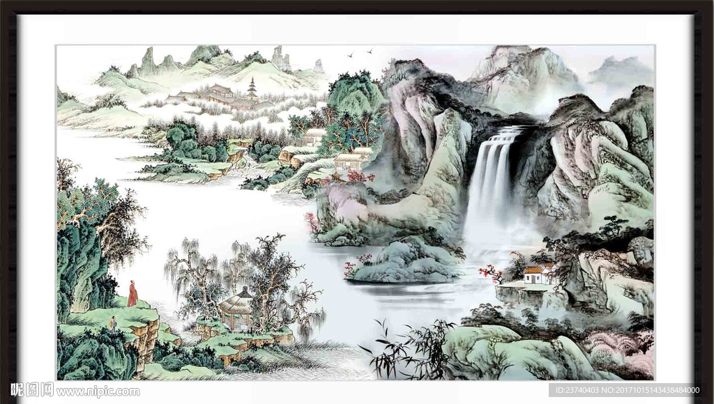 国画山水