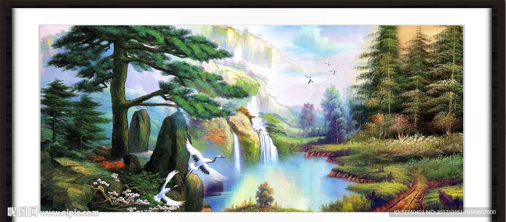 油画风景