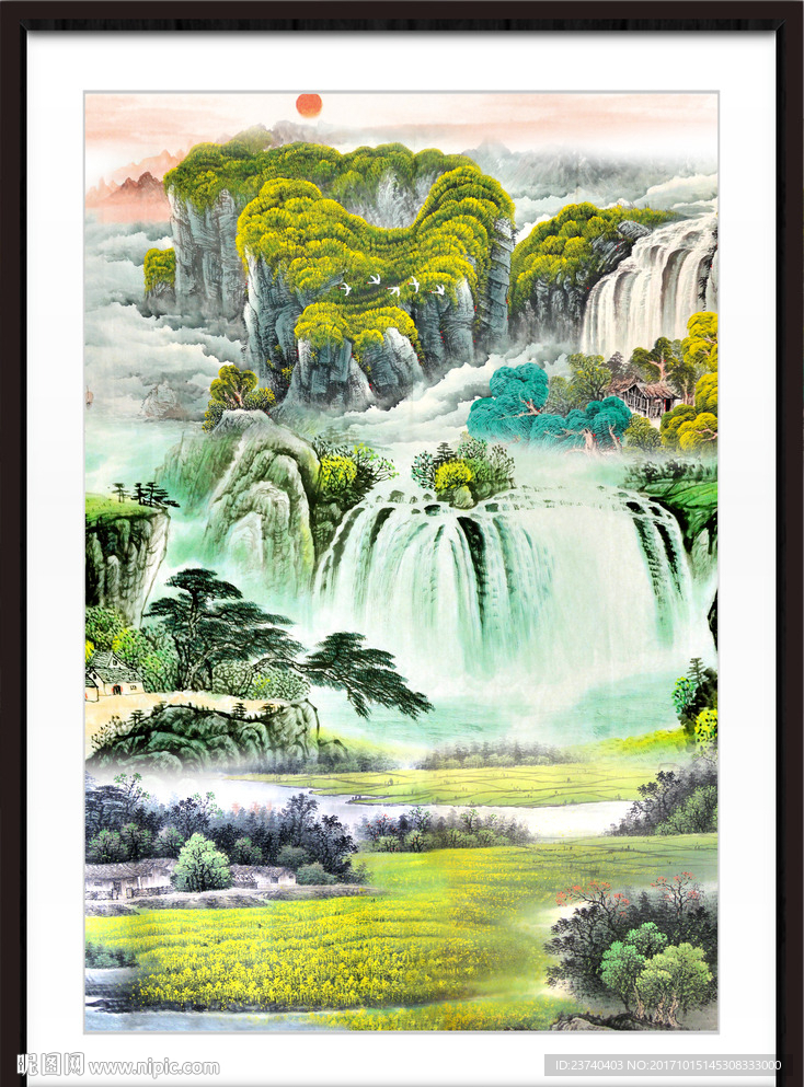 国画山水