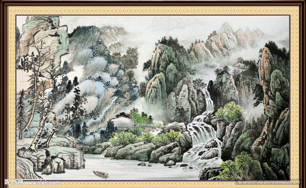 国画山水