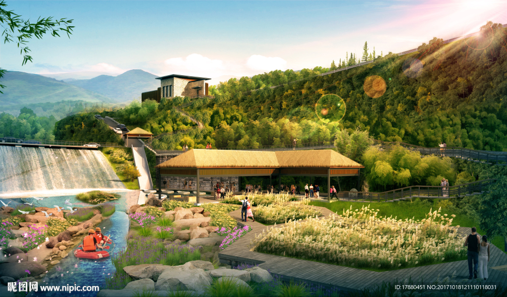 旅游度假区效果