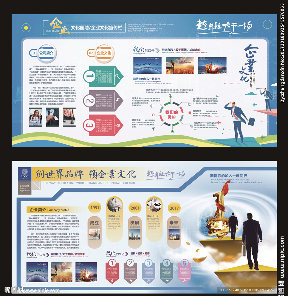 企业展板