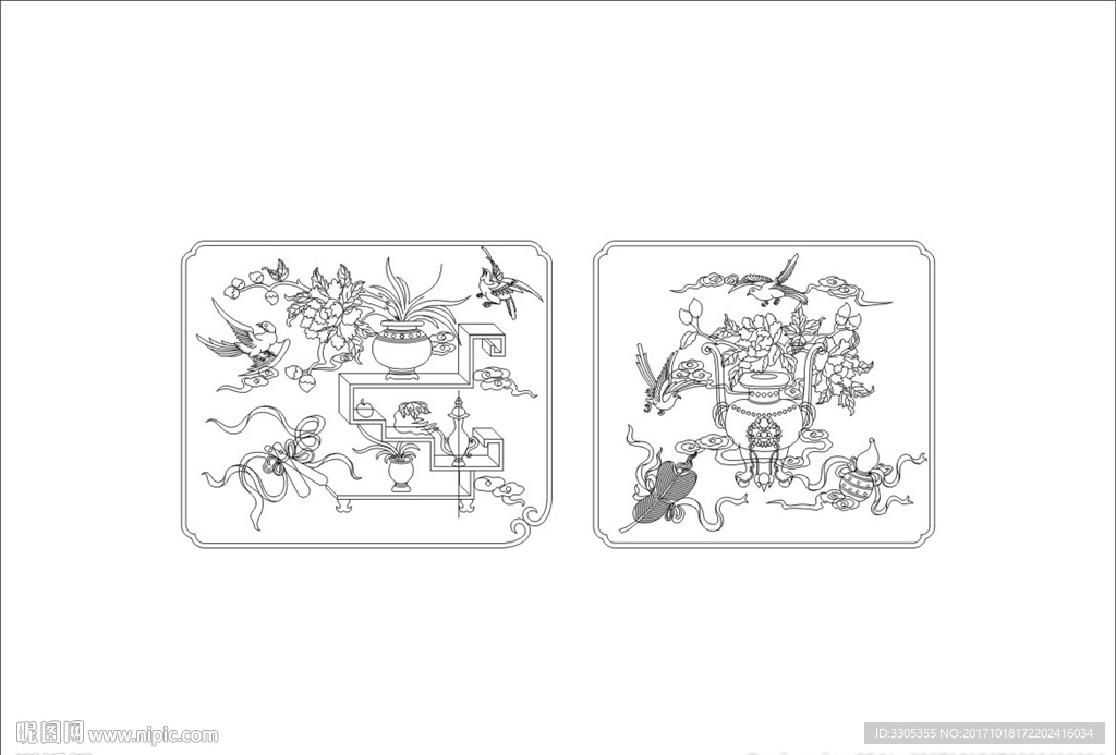 家具花纹