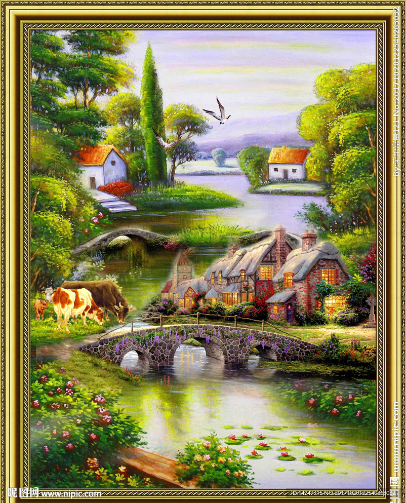 风景油画
