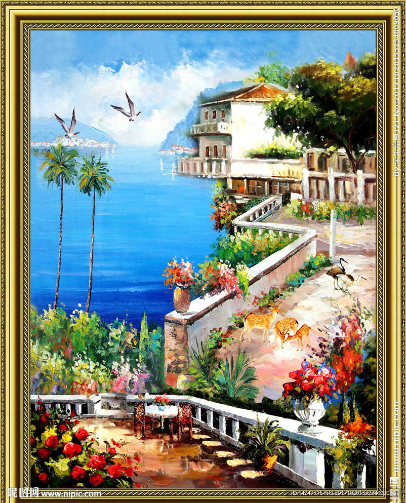 风景油画