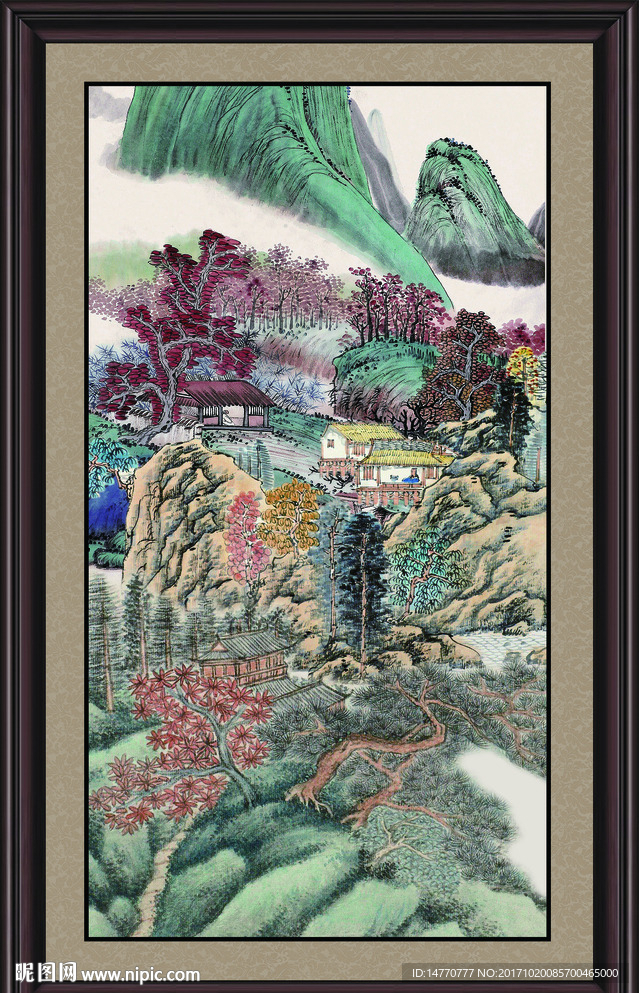 国画山水