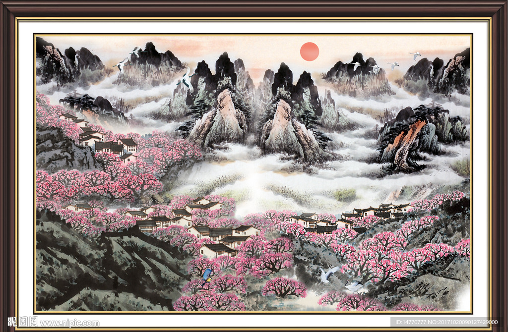 国画山水