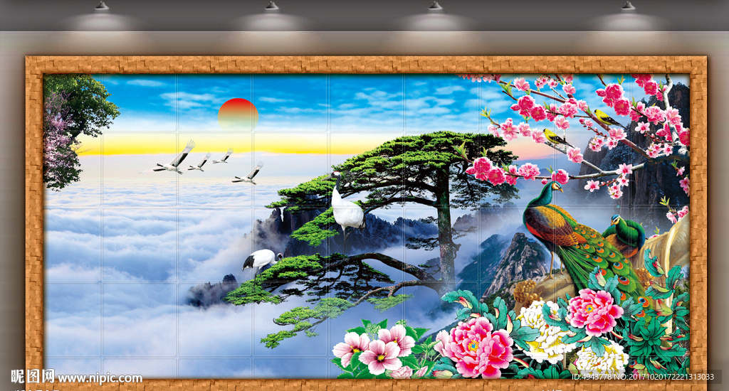 黄山迎客松