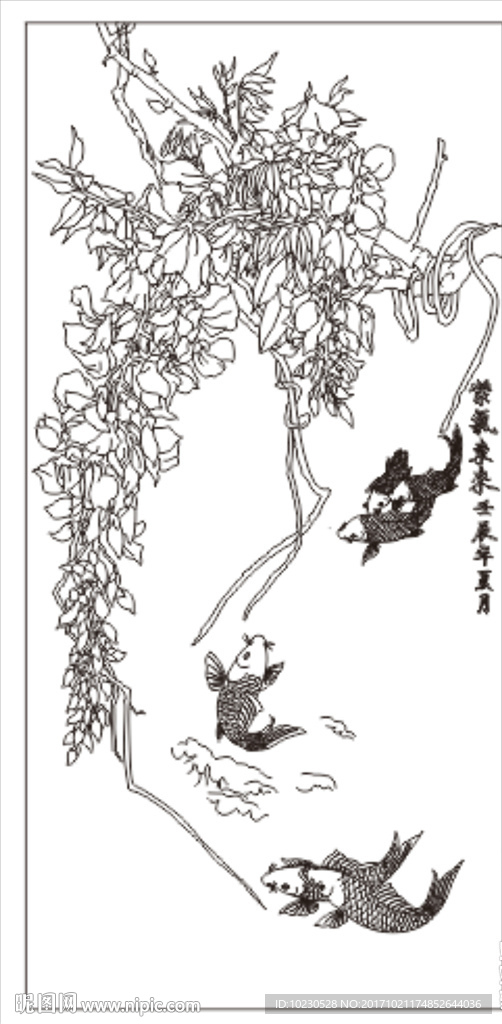 紫气东来紫藤