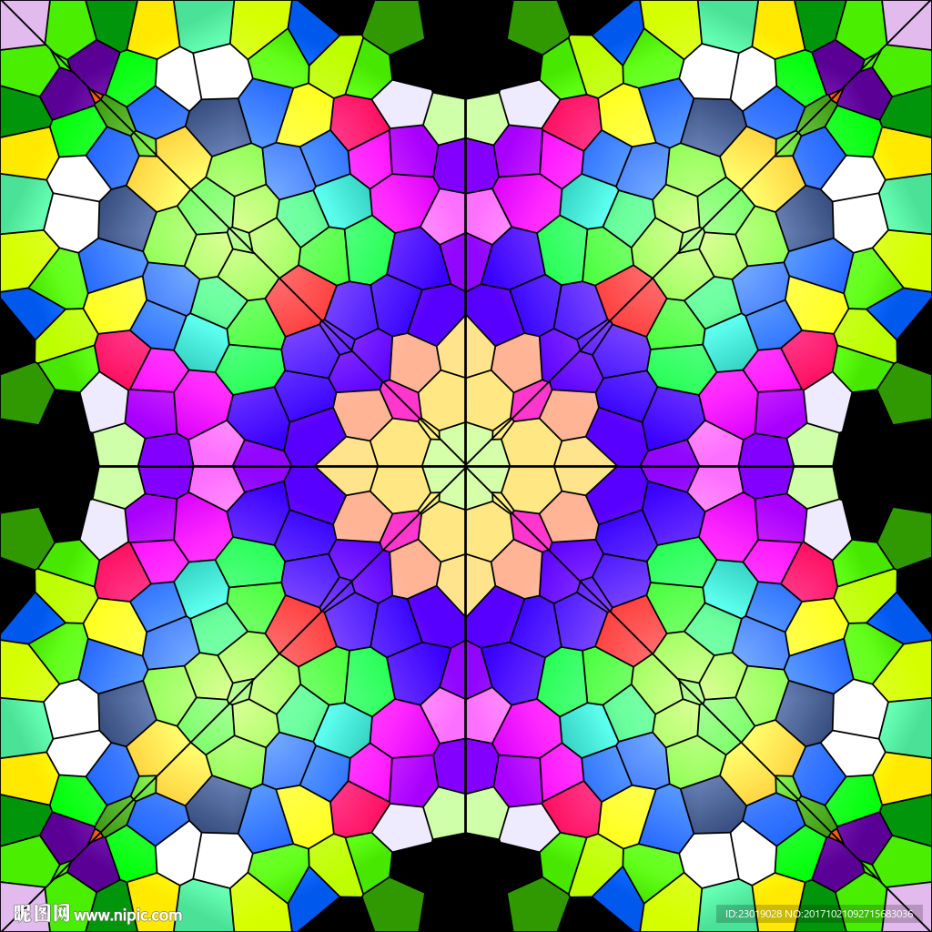 染色玻璃
