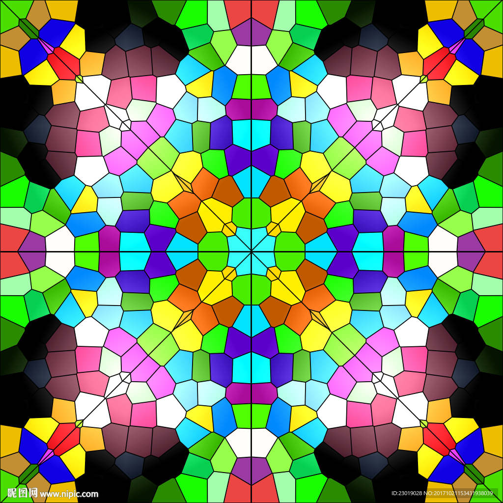 染色玻璃