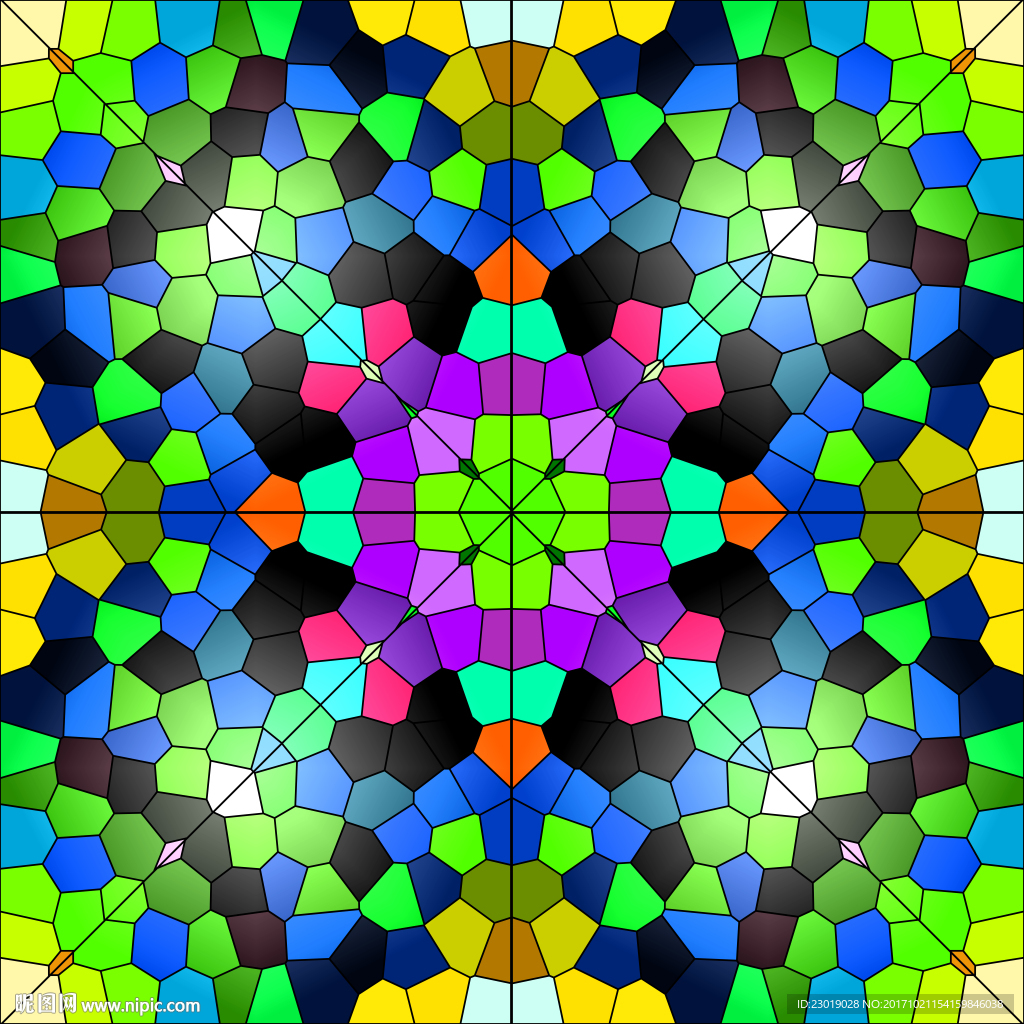染色玻璃