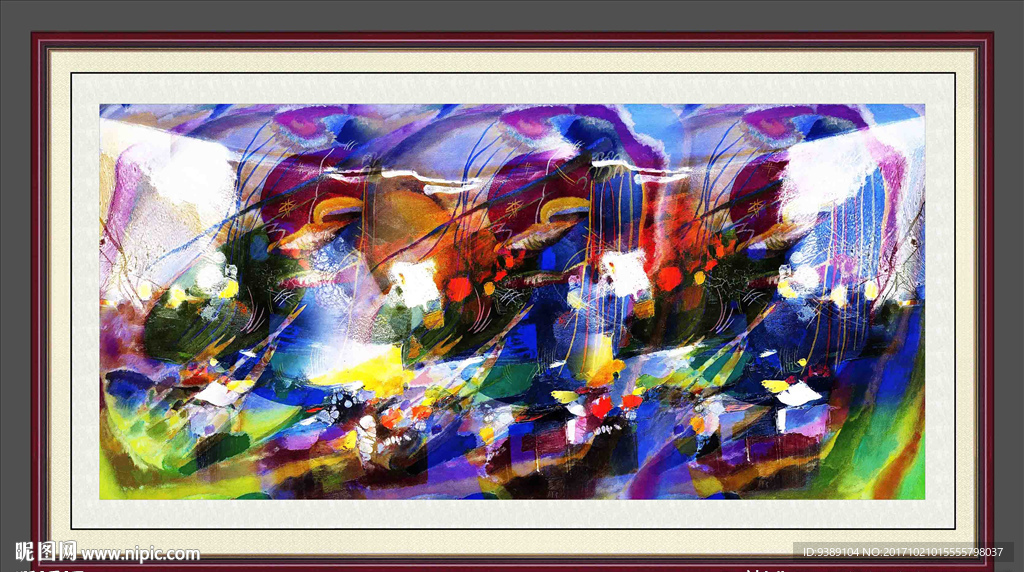 复古油画