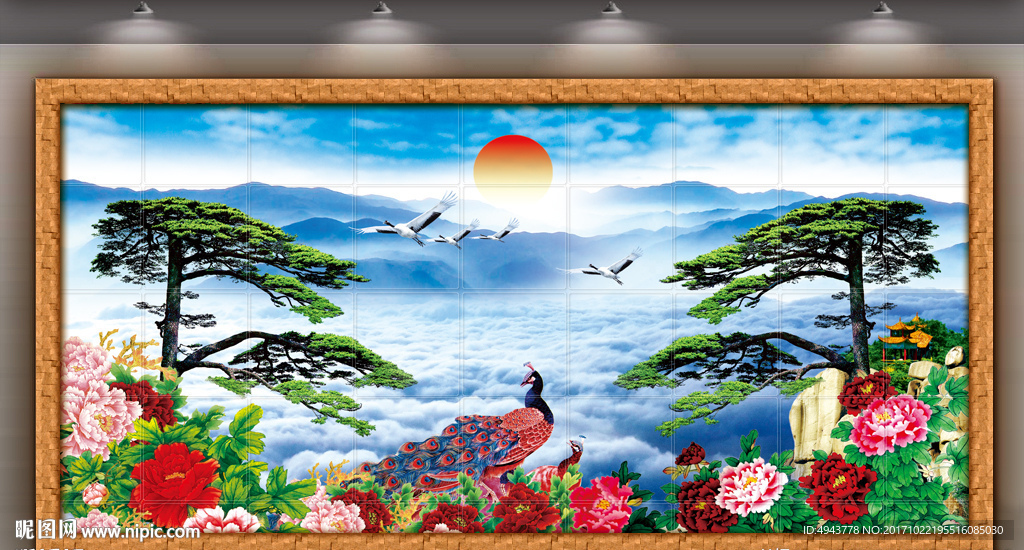 黄山迎客松