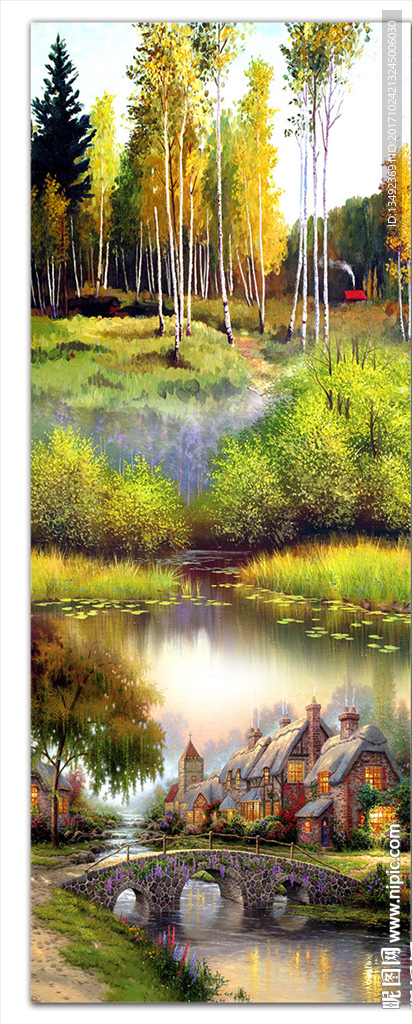 油画风景