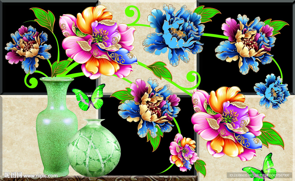 插花