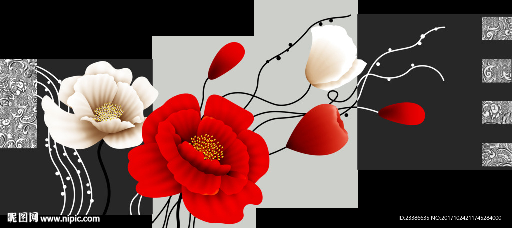 插花