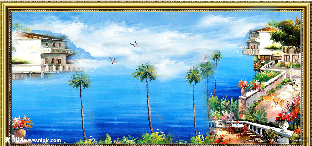 风景油画