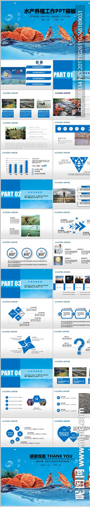 渔业水产品鱼类资源养殖PPT