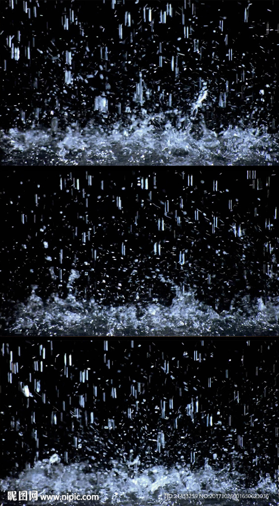 水花飘溅通道背景视频素材