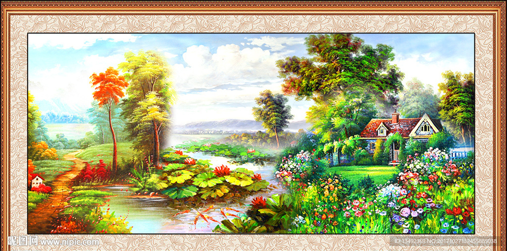 风景油画
