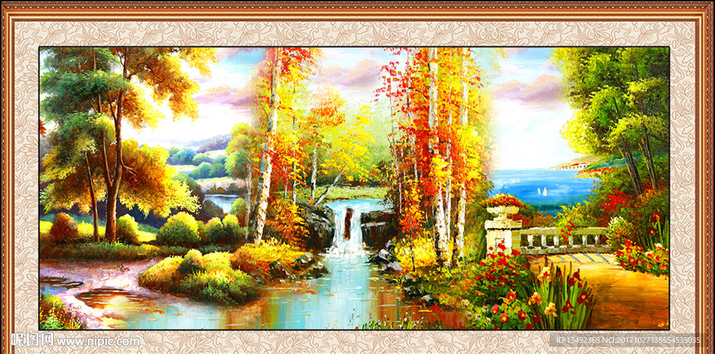 油画