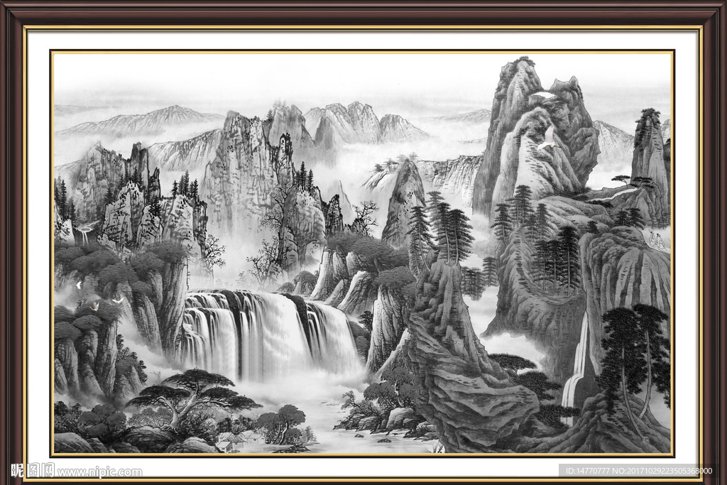水墨国画