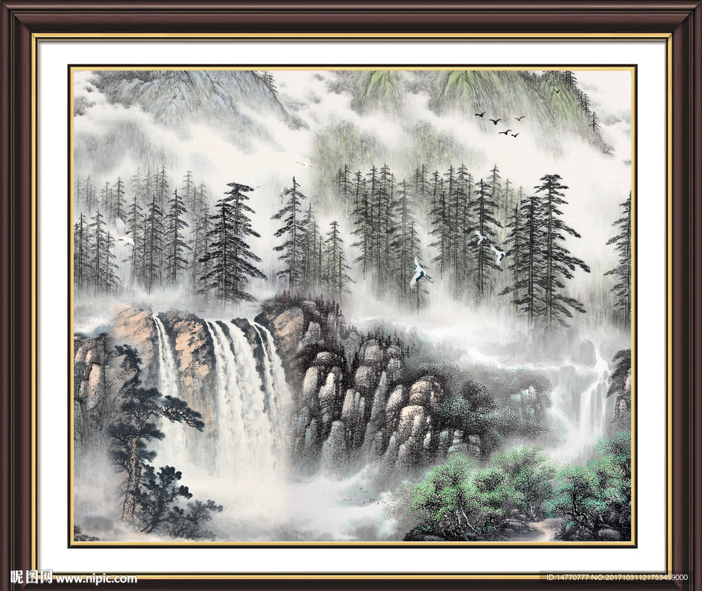 国画山水